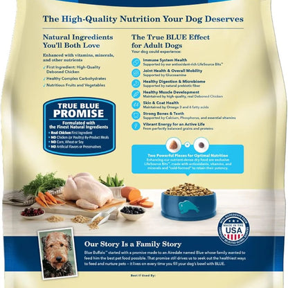Blue Buffalo Life Protection Adult Dog Food – Chicken & Brown Rice, 30 lb